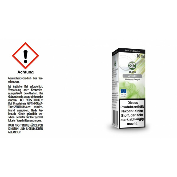 Apfelmix E-Zigaretten Liquid
