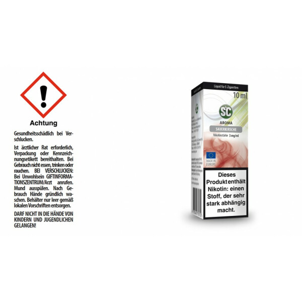 Sauerkirsche E-Zigaretten Liquid