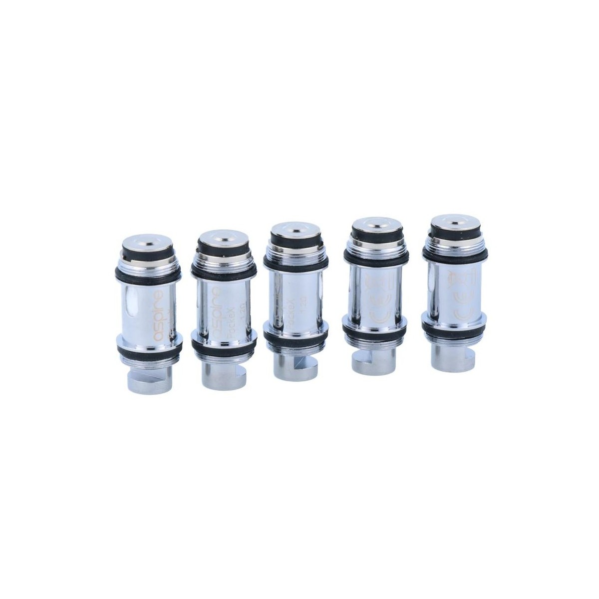 Aspire PockeX Heads (5 Stück pro Packung)