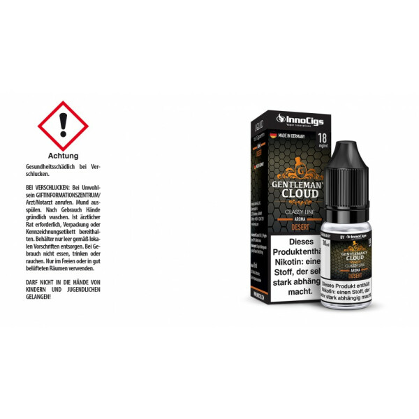 Gentleman’s Cloud Tabak Aroma - Liquid für E-Zigaretten