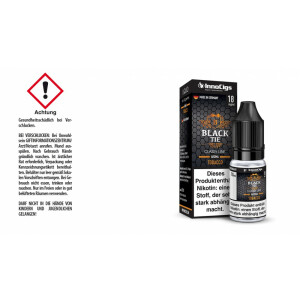 Black Tie Tabak Aroma - Liquid f&uuml;r E-Zigaretten