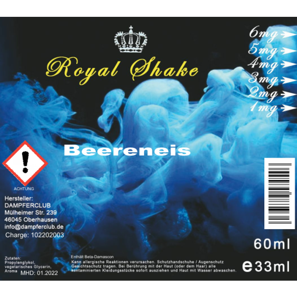 Royal Shake Beereneis