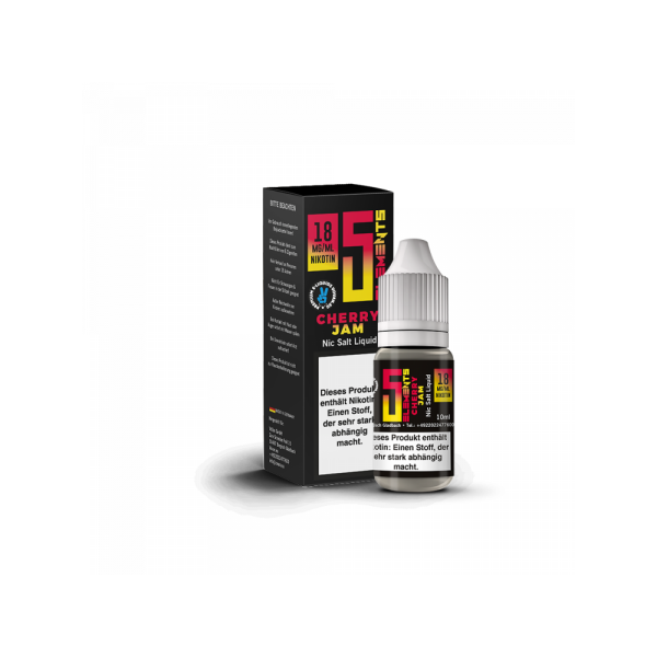 5Elements - Cherry Jam - Nikotinsalz Liquid 18mg/ml