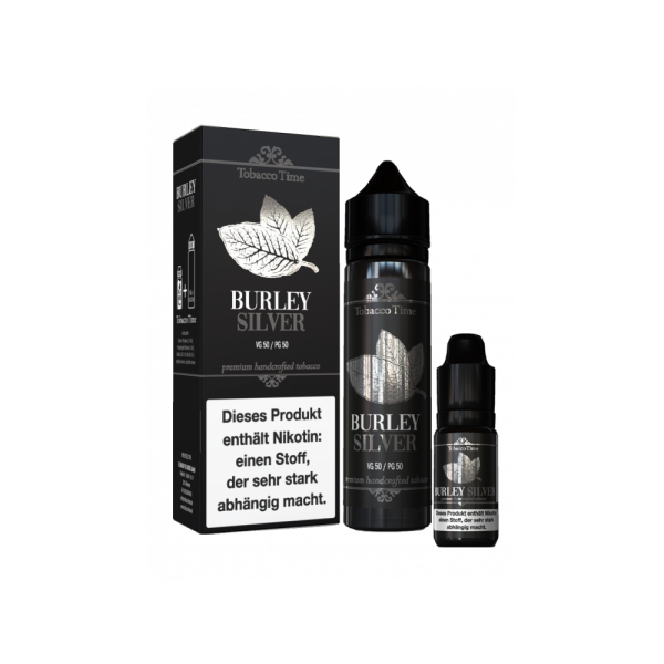 Tobacco Time - Burley Silver - 3mg/ml + 60ml Leerflasche