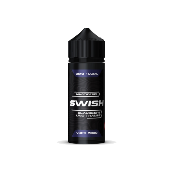 Swish E-Liquid - Blaubeere und Traube 100ml - 0mg/ml