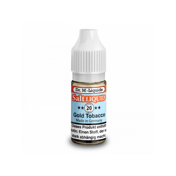 Dr. M - Gold Tobacco - Nikotinsalz Liquid 20mg/ml