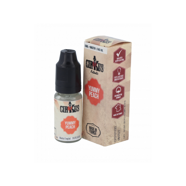 Authentic CirKus Yummy Peach E-Zigaretten Liquid