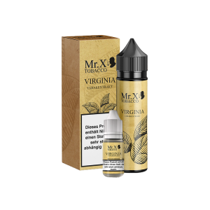 Mr. X Tobacco - Virginia - 1,5mg/ml + 60ml Leerflasche