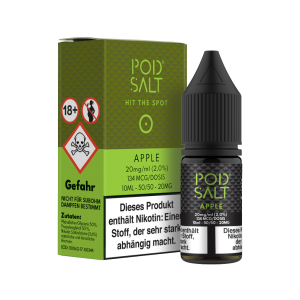Pod Salt - Apple - E-Zigaretten Nikotinsalz Liquid...