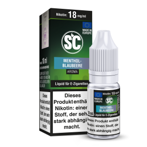 SC Liquid - Menthol-Blaubeere 12 mg/ml 10er Packung