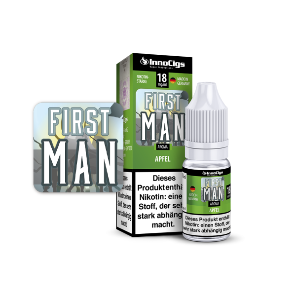 First Man Apfel Aroma - Liquid für E-Zigaretten 0 mg/ml