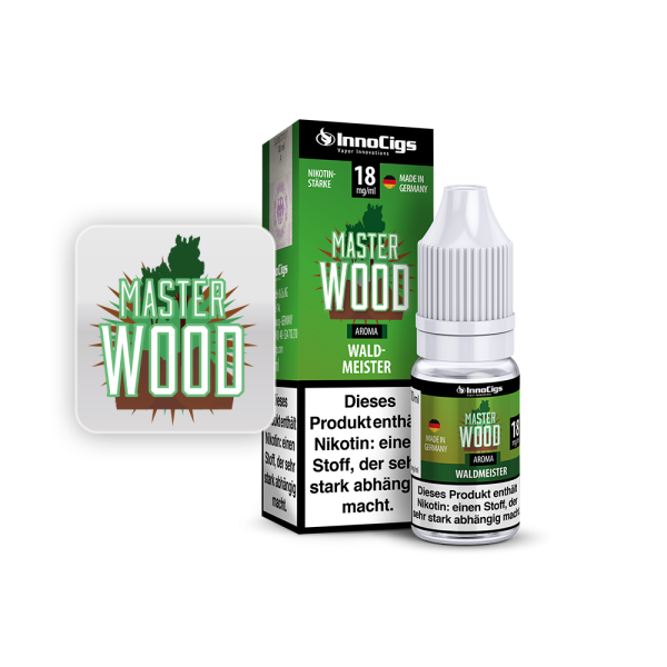 Master Wood Waldmeister Aroma - Liquid für E-Zigaretten 18 mg/ml