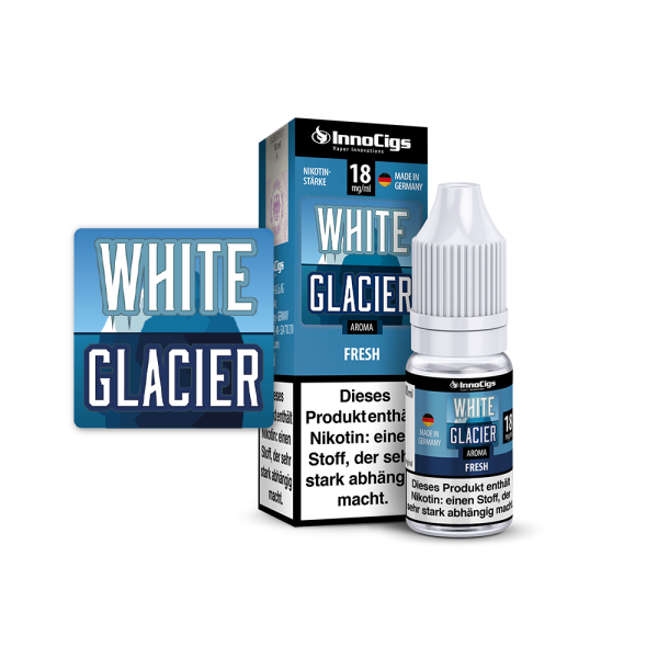 White Glacier Fresh Aroma - Liquid für E-Zigaretten 6 mg/ml