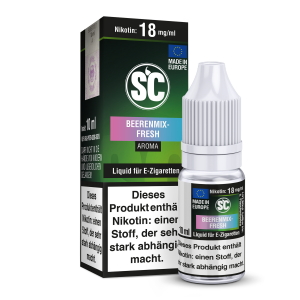 Beerenmix-Fresh E-Zigaretten Liquid 12 mg/ml 10er Packung
