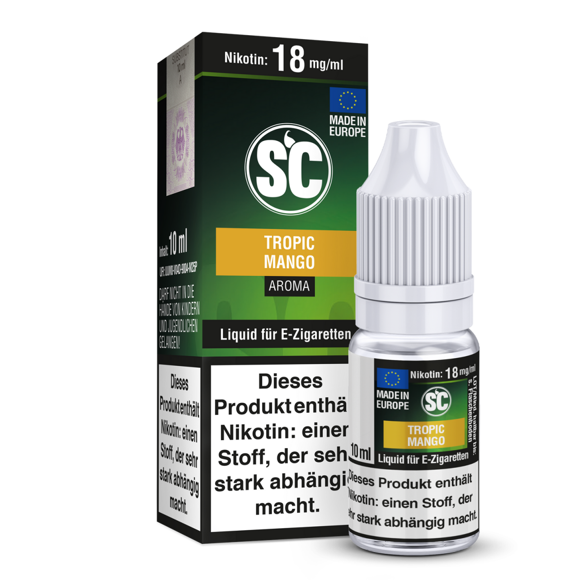 Tropic Mango E-Zigaretten Liquid 12 mg/ml