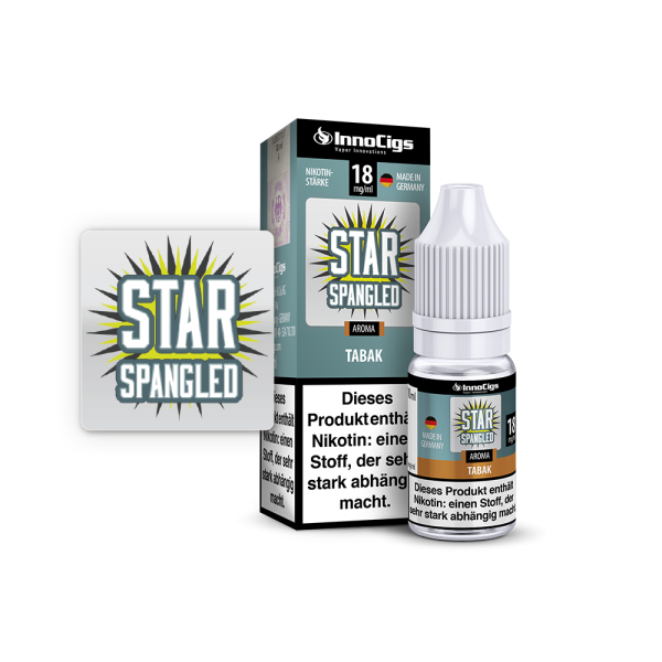 InnoCigs - Star Spangled Tabak Aroma 3 mg/ml 10er