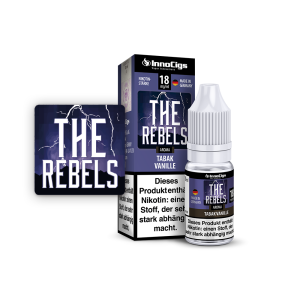 InnoCigs - The Rebels Tabak Vanille Aroma 6 mg/ml 10er
