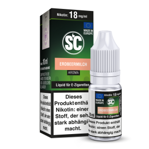 SC Liquid - Erdbeermilch 0 mg/ml 10er