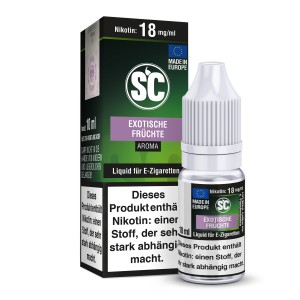 SC Liquid - Exotische Fr&uuml;chte 18 mg/ml 10er