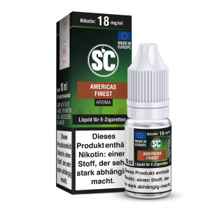 SC Liquid - Americas Finest Tabak 18 mg/ml 10er