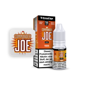InnoCigs - Commander Joe Tabak Aroma 18 mg/ml 10er