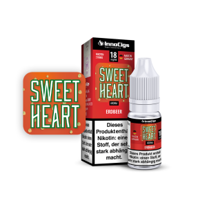 InnoCigs - Sweetheart Erdbeer Aroma 9 mg/ml 10er