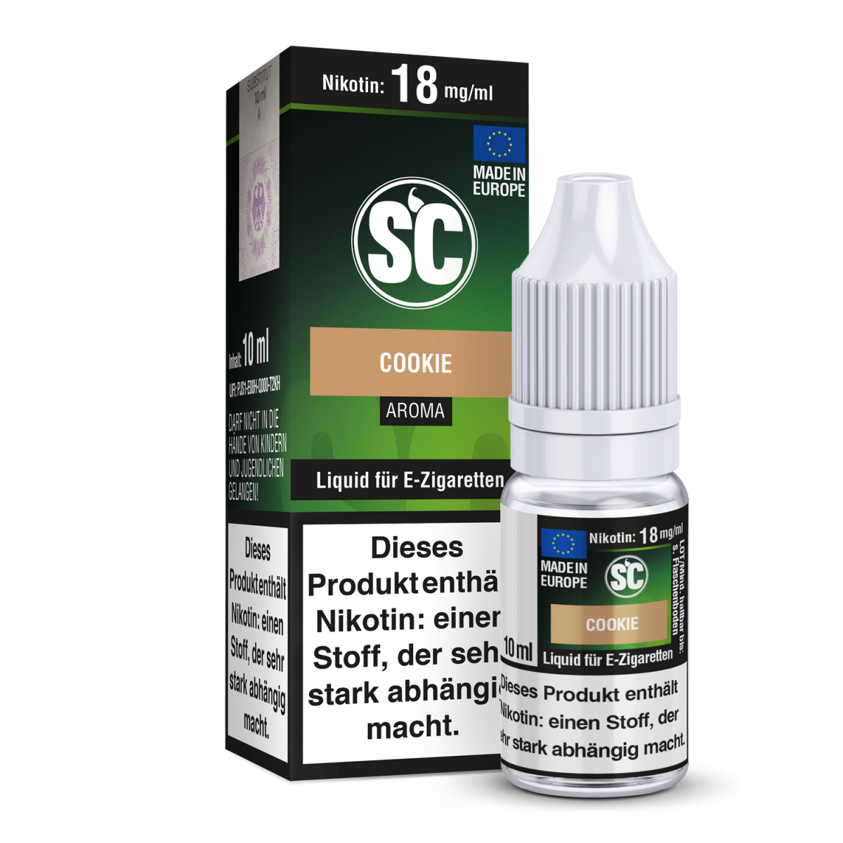 SC Liquid - Cookie 0 mg/ml