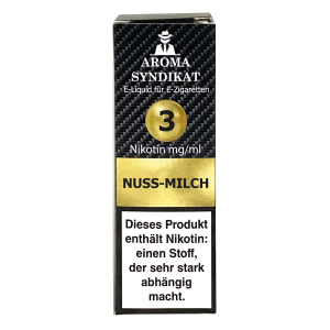 Aroma Syndikat Nuss-Milch E-Zigaretten Liquid