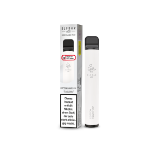 Elf Bar 600 Einweg E-Zigarette - Cotton Candy Ice 20 mg/ml
