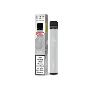 Elf Bar 600 Einweg E-Zigarette - Lychee Ice 20 mg/ml 10er