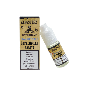 Gangsterz - Bottermelk Lemon - Nikotinsalz Liquid 18 mg/ml