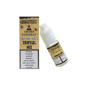 Gangsterz - Tropical Mix - Nikotinsalz Liquid 18 mg/ml