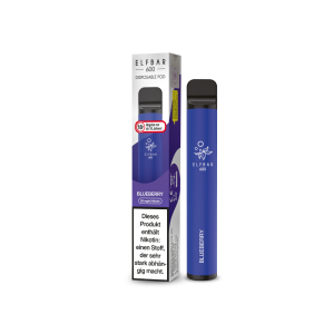 Elf Bar 600 Einweg E-Zigarette - Blueberry 20 mg/ml