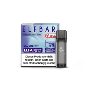 Elf Bar Elfa Pod Blueberry 20mg/ml (2 Stück) 10er