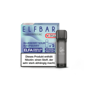 Elf Bar Elfa Pod Blueberry Sour Raspberry 20mg/ml (2...