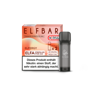 Elf Bar Elfa Pod Elfergy 20mg/ml (2 St&uuml;ck) 10er