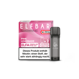 Elf Bar Elfa Pod Pink Lemonade 20mg/ml (2 Stück) 10er