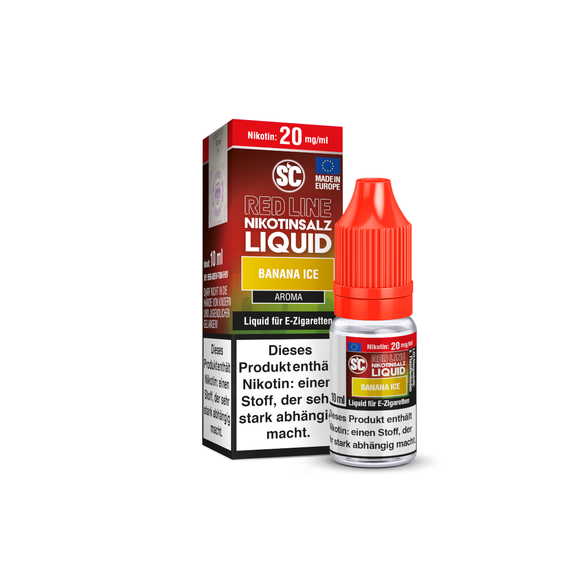 SC - Red Line - Banana Ice - Nikotinsalz Liquid