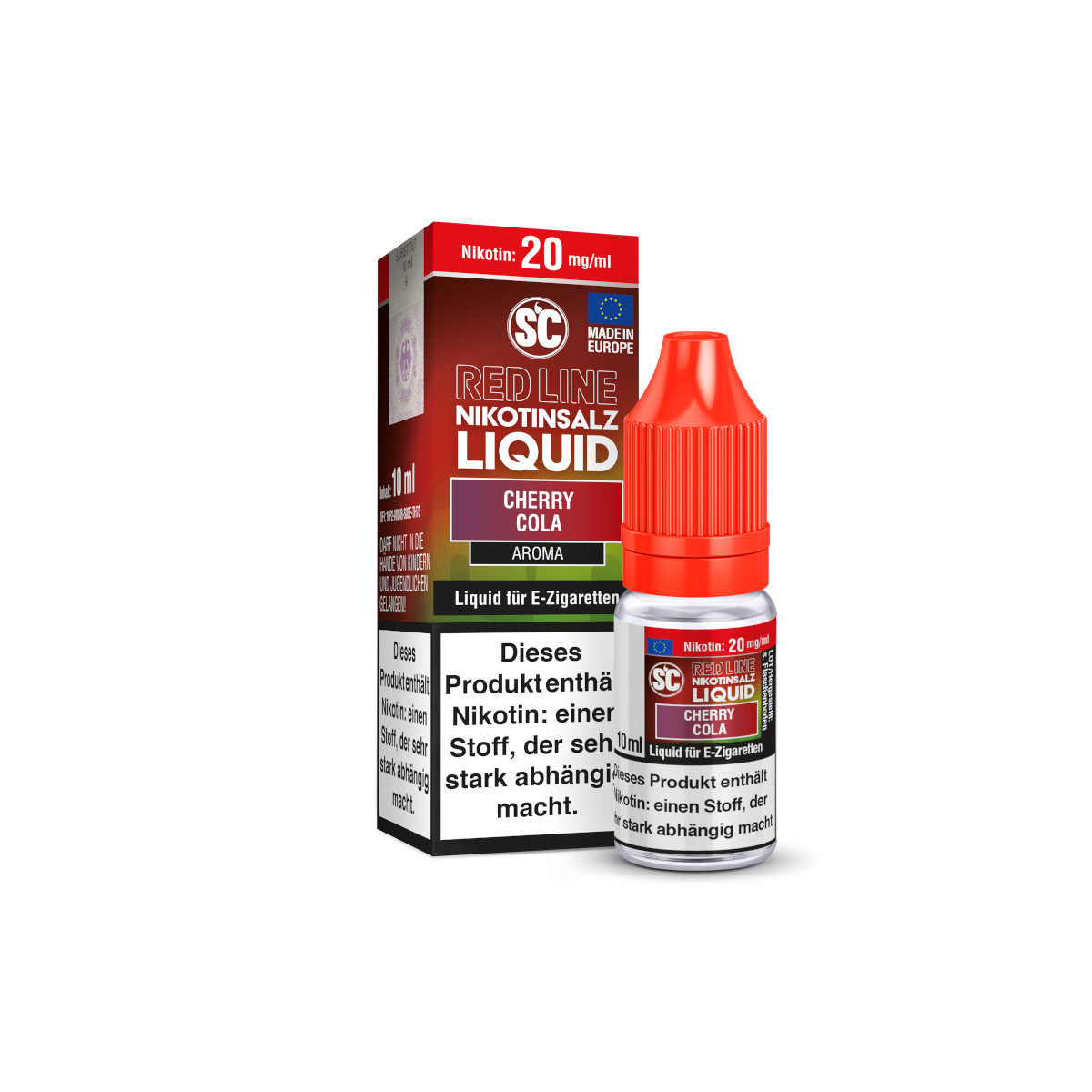 SC - Red Line - Cherry Cola - Nikotinsalz Liquid