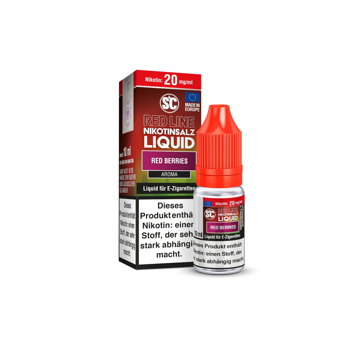 SC - Red Line - Red Berries - Nikotinsalz Liquid
