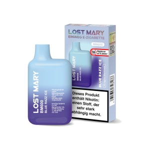Lost Mary BM600 - Einweg E-Zigarette - Blue Razz Ice...