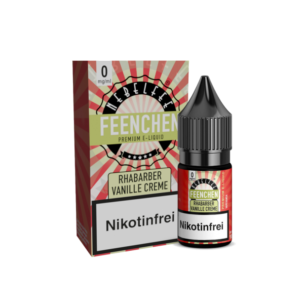 Nebelfee - Feenchen - Rhabarber Vanillecreme - Nikotinsalz Liquid