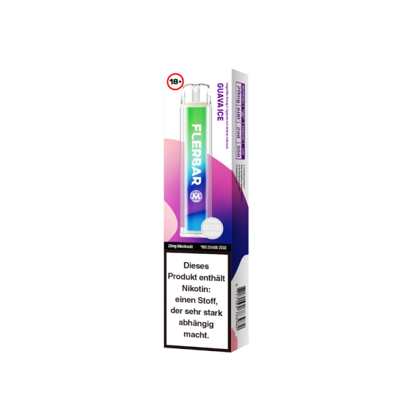 Flerbar M - Einweg E-Zigarette - Guava Ice 20 mg