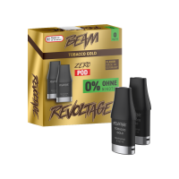 Revoltage - Beam Pod Tobacco Gold 0 mg/ml (2 Stück pro Packung)