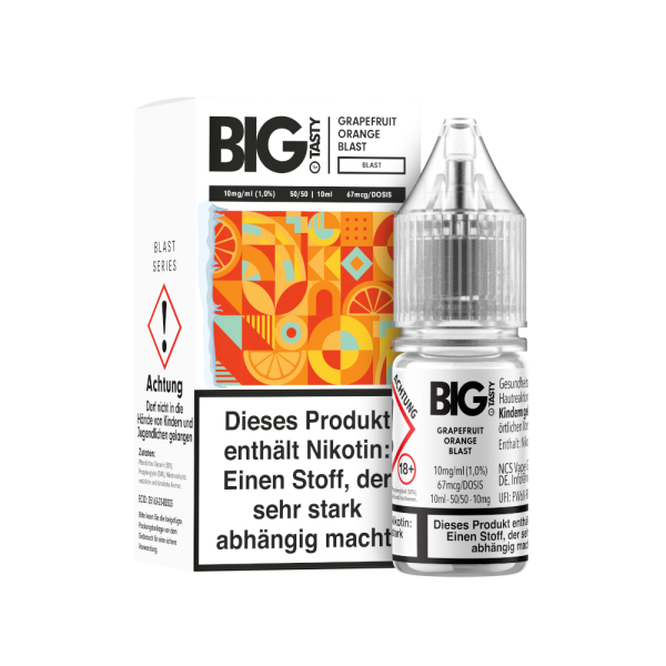 Big Tasty - Blast Series - Grapefruit Orange Blast - Nikotinsalz Liquid