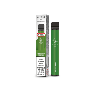 Elf Bar 600 Einweg E-Zigarette - Green Apple 20 mg/ml