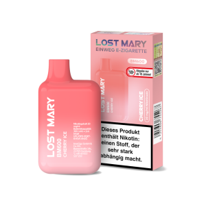 Lost Mary - BM600 Einweg E-Zigarette - Cherry Ice 20mg/ml