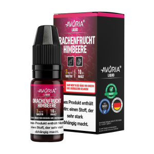 Avoria - Drachenfrucht-Himbeer E-Zigaretten Liquid 0...