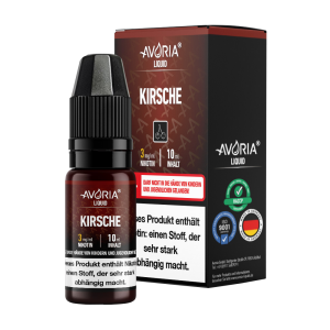 Avoria - Kirsche E-Zigaretten Liquid 0 mg/ml 15er Packung