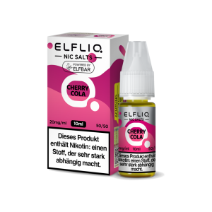 ELFLIQ - Cherry Cola - Nikotinsalz Liquid 10 mg/ml